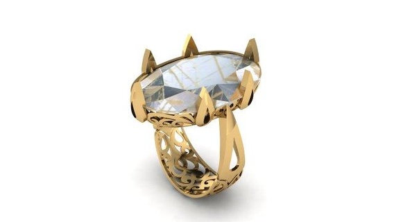 homens argolas 3d imprimível modelo livre menring italiano anel ouro prata joalheria moda joias antiguidades 3d print model - Mito3D