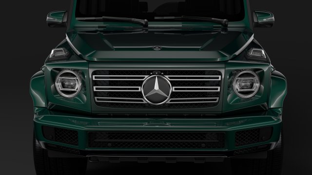 mercedes benz 550 w464 2018 SUV carro carros 2017 luxo elite caro veículo off road Alemanha g klasse 3D print model - Mito3D