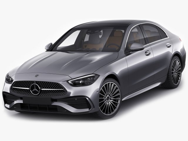 mercedes-benz c-class amg-line 2021 3d model in sedan 3dexport class amg w206 206 german car 2022 2023 premium european realistic v-ray blender c-klasse compact 3D print model - Mito3D