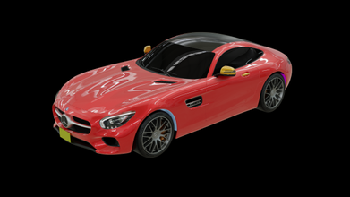 mercedes amg gt 2016 mercedes-amg mercedes-benz-g-class car realistic 3d print model - Mito3D