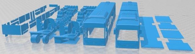 mercedes benz citazione o530 2011 stampabile autobus 3d stampa modello in settore automobilistico 3dexport fessura scalextric tamiya rc miniz passatempo micro 3d print model - Mito3D