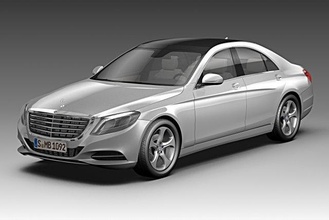 Mercedes benz sınıf 2014 s class a klasse cl b c e c63 amg Almanca lüks sedan 3dken 3d print model - Mito3D
