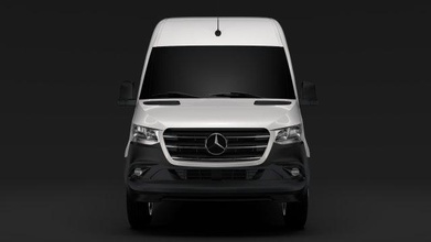 Mercedes benz koşucu panel kamyonet l3h3 rwd 2019 3d print model - Mito3D