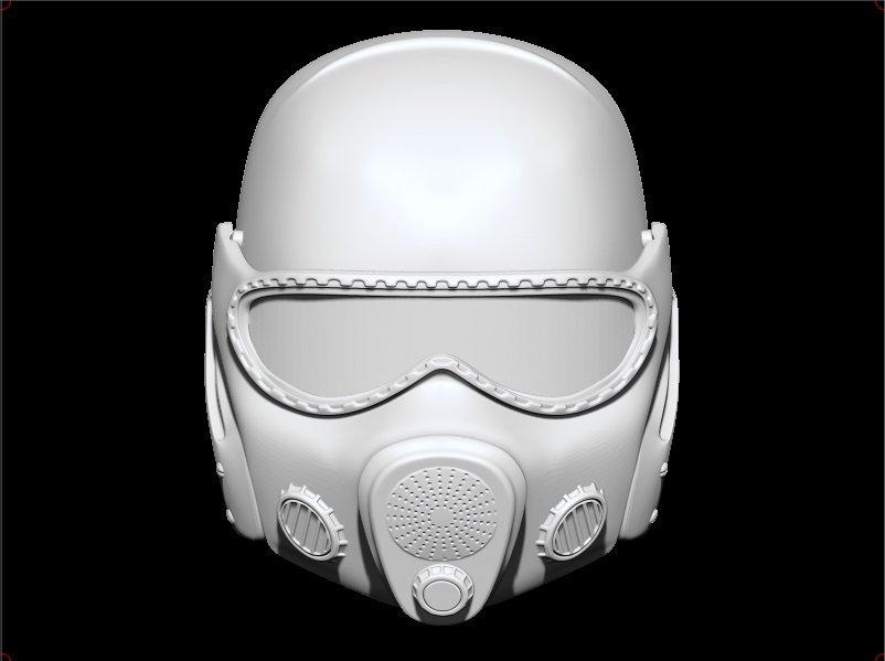 metro 2033 capacete 3d impressão modelo in jogos acessórios 3dexport clássico airsoft cosplay guerreiro cavaleiro brinquedo armaduras 3D print model - Mito3D