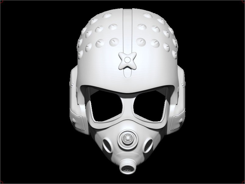 metro exodus artem helmet 3d print model in game accessories 3dexport 2033 airsoft cosplay warrior knight armor armour toy 3D print model - Mito3D
