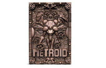 metroid samus cnc 3d stampa modello in segni loghi 3dexport arte nintendo nes video gioco mario zelda sollievo 3d print model - Mito3D