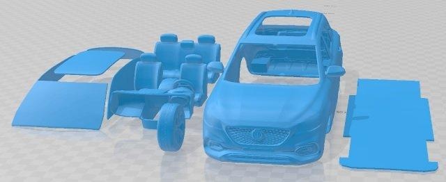 hs 2018 imprimible coche vehiculo automotor espacio scalextric Tamiya rc miniz pasatiempo micro fundido presión 3d print model - Mito3D