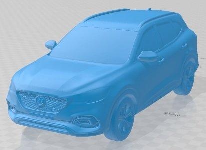 mg hs 2018 printable car automotive diorama modeling hobby solid scale model 3d print model - Mito3D