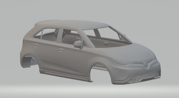 mg3 araç döküm slotcar Sıcak tekerlekler minyatürler yuva Yazdır basılı 3d print model - Mito3D