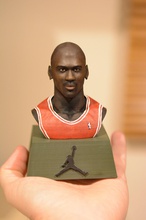 michael jordan bust 3d print model in man 3dexport air chicago basket basketball nba bulls 3d print model - Mito3D
