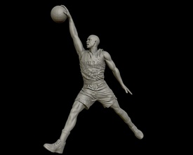 michael jordan dunk sculpture 3d print model in 3dexport mj michaeljordan nba 3demodel statue art sculptures 3d print model - Mito3D