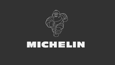 michelin 3d automotor neumático rueda fabricación logo marca 3d print model - Mito3D