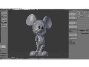 Mickey 3d print model - Mito3D