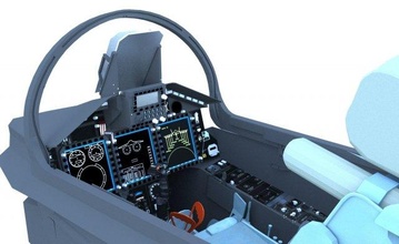 mig-29k cockpit mig 29 29k mig29 mig29k mig-29 fighter jet plane 3d print model - Mito3D