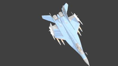 mig 29 3d modelo in bombardeiro 3dexport lutador avião arquétipos pilotos classe 3d print model - Mito3D