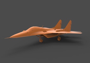 mig29 mig-29 su-27 su27 su33 su35 su37 mig la ub el ruso rusia fulcrum flanker urss usaf wws aire fuerza realista r27 3d print model - Mito3D