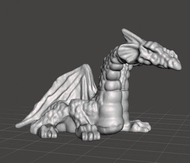 güçlü max başlı Ejderha 1992 pvc şekil minyatür oyuncak oyuncaklar hayvan plastik nostaljik Dinozor heykelcik gashapon koleksiyon tarih öncesi çocuklar karikatür wyrm Wyvern Godzilla kertenkele canavar sürüngen tiamat 3d print model - Mito3D
