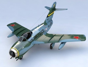 mikoyan gurevich mig 15 fighter jet 3d model in 3dexport airbus plane airline aircraft passenger airport lufthansa jetliner civil commercial travel airplane aeroplane game helicopter generic 3d print model - Mito3D