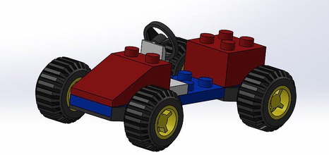 mini araba 3d yazdır model in oyuncaklar 3dexport oyuncak 3dready çocuk oyuncakları 3d print model - Mito3D