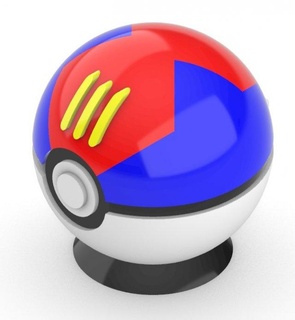 mini yem topu 3d Yazdır ayakta durmak oyuncaklar Pokebola Pokebolas pokeball pokemon gösterim impresion3d stl 3d print model - Mito3D