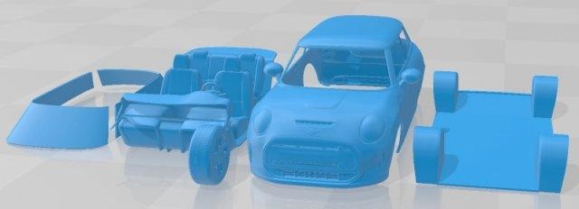 mini eléctrico 2023 imprimible coche vehiculo automotor espacio scalextric Tamiya rc miniz pasatiempo micro 3d print model - Mito3D