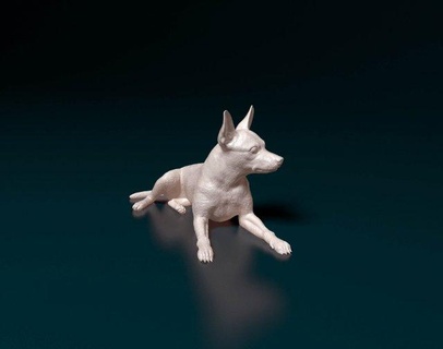 miniatura pinscher figurine minpin nano cane animale Stampa domestico 3d print model - Mito3D