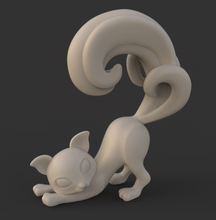 minicat gatto animale 3d zbrush 3d print model - Mito3D
