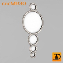 espelho 30 livre 3d modelo in diversos 3dexport stl cnc prototipagem quadro armação 3d print model - Mito3D