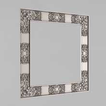 mirror frame 54 3d print model in 3dexport art decor cnc stl 3d print model - Mito3D