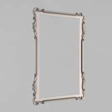 specchio cornice 57 fotogramma cnc art casa arredamento 3d print model - Mito3D