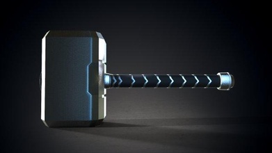 mjolnir libre marteau guerre Thor vengeurs merveille armes mêlée 3d print model - Mito3D