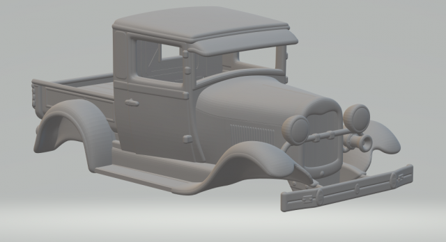 modello Raccogliere veicolo pressofuso hotwheels fessura slotcar slot car caldo giocattoli macchina 3dpirnt Stampa stampa stampabile 3D print model - Mito3D