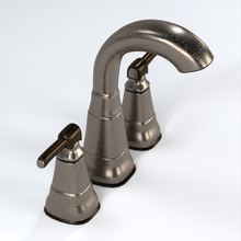 modern faucet kitchen metal architecture decoration 3d print model - Mito3D