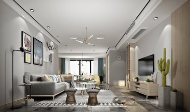 moderno vivo habitación lujoso 3dmax vray 3d print model - Mito3D