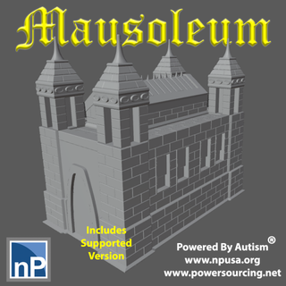 modern marvels - mausoleum free architecture patreon cemetery horror terrain wargames tabletop 3d print model - Mito3D