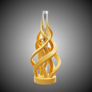 modern Vase Dekor 3dprinting 3dprint druckbar drucken Miniaturen Design Haus Modell anycubic Photon d2 Stil Mode 3d print model - Mito3D