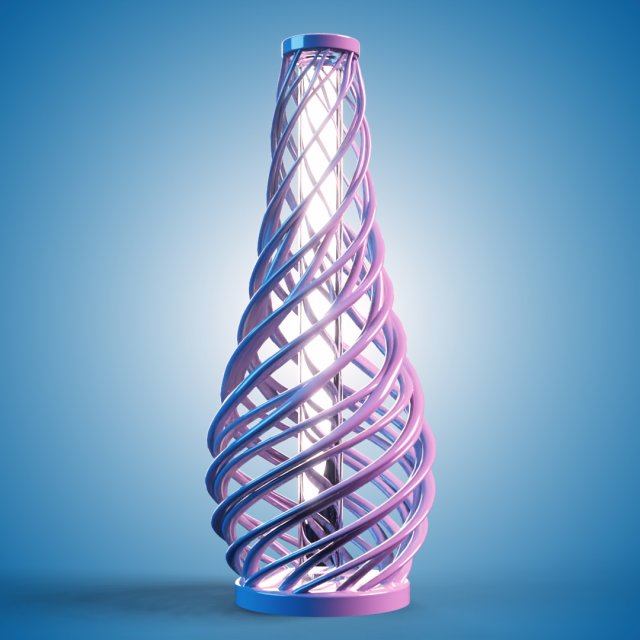 modern Vase Dekor Vasen hausgemacht Stil modisch Mode Modell druckbar drucken Drucken luxury Modernismus 3D print model - Mito3D