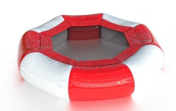 modular dobrando água parque trampolim plástico mar inflável Diversão natação mergulho piscina oceano barco praia rio embarcação flutuando relaxar verão equipamento 3d print model - Mito3D