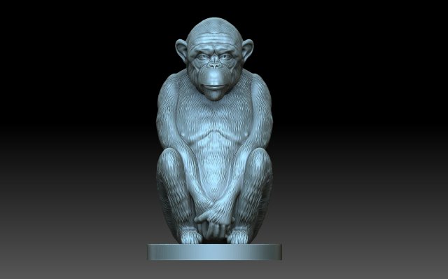monkey figurine monkey mo