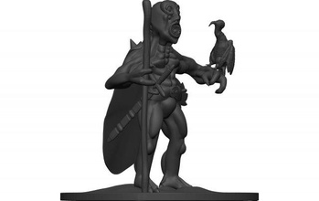 monster creature character zbrush 3dprint 3dprinting 3d print model - Mito3D