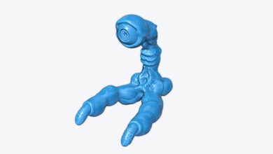 monster art design miniatures sci fi figurines creature statue 3dprinting 3d print model - Mito3D