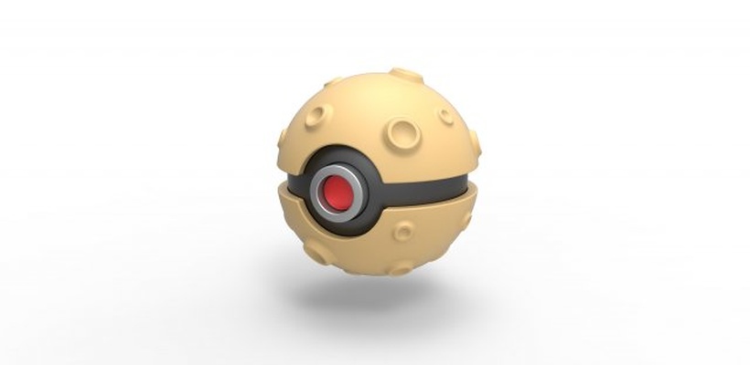 luna forma orbe 3d impresión modelo in 3dexport pelota envase juguete imprimible 3d print model - Mito3D
