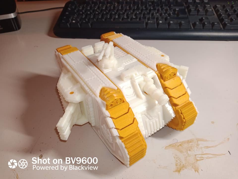 moonraider axhilles 3d mélanger résine pla impression modèle in véhicule 3dexport marteau guerre wh warhammer40000 horus landraider réservoir astronaute légion 3D print model - Mito3D