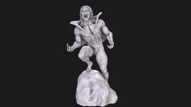 morbius 3d print model in man 3dexport marvel hero villians super vampire dracula darkness 3d print model - Mito3D