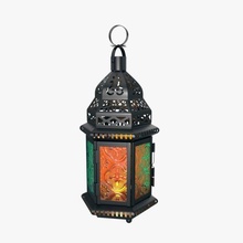 marroquino lanterna 01 luminária fanoos árabe tradicional Antiguidade decorativo festivo antigo óleo muçulmano luz vela Ramadã islâmico orientar pbr feriado 3d print model - Mito3D