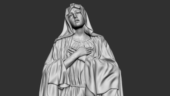 anne Maria 03 heykel Rahatlama melek kanatlar Tanrı mezarlık din dini takı isa Hıristiyan Katolik klasik ölüm cnc Yazdır Sanat heykeller anneanne minyatürler 3d print model - Mito3D
