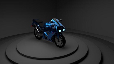 motosiklet Bedava motosikletler serbest modeller Maya madde ressamı yahoma 3d print model - Mito3D