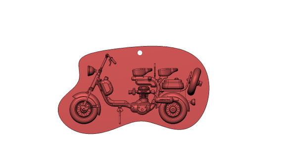 motociclo appendere parete piace immagine gratuito arredamento 3d print model - Mito3D