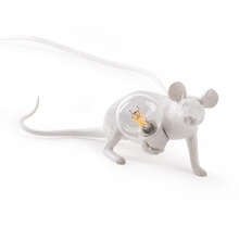 mouse holdind object 3d print model in toys 3dexport lamp table 3d print model - Mito3D