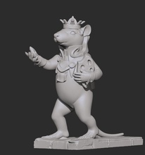 ratón rey 3d impresión modelo in animales 3dexport aries 3d print model - Mito3D